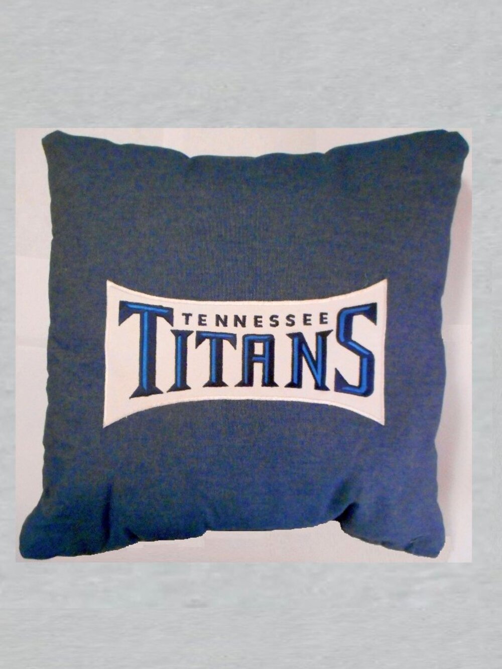 Tennessee Titans Throw Pillow Measures 14 x 14 inches